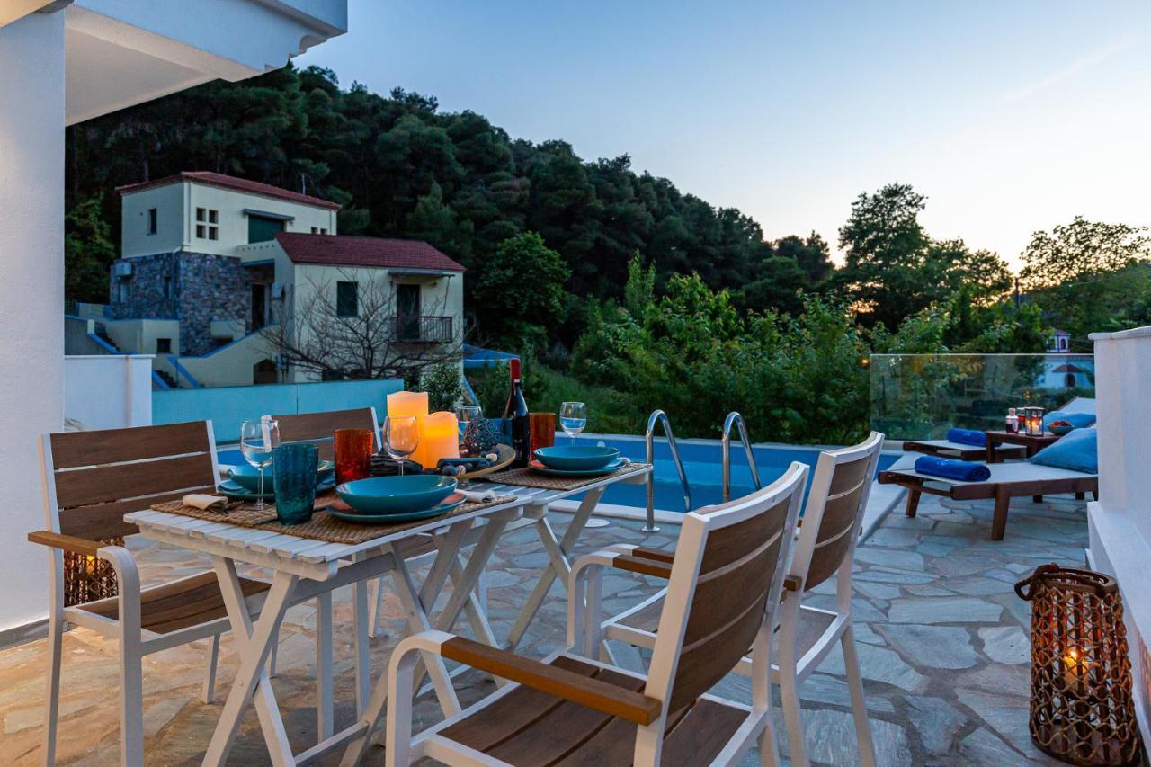 Villa Amarandos Agnóndasz Kültér fotó
